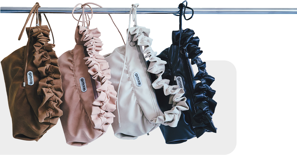 Frill Shoulder Bag